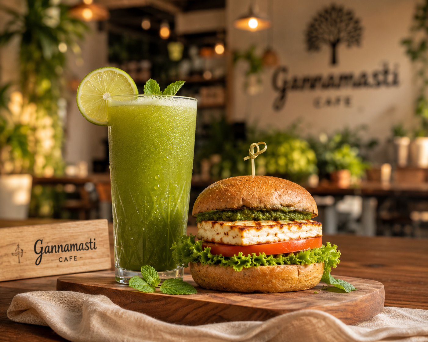 Real Taste and Real Health at Gannamasti Cafe